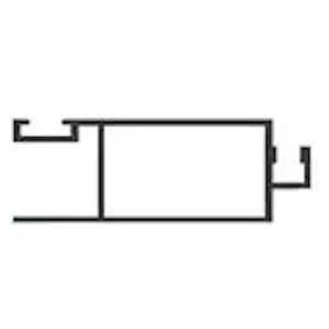 Mosq. Vertical de 6.10 m. para 3" Blanco Por Metro 