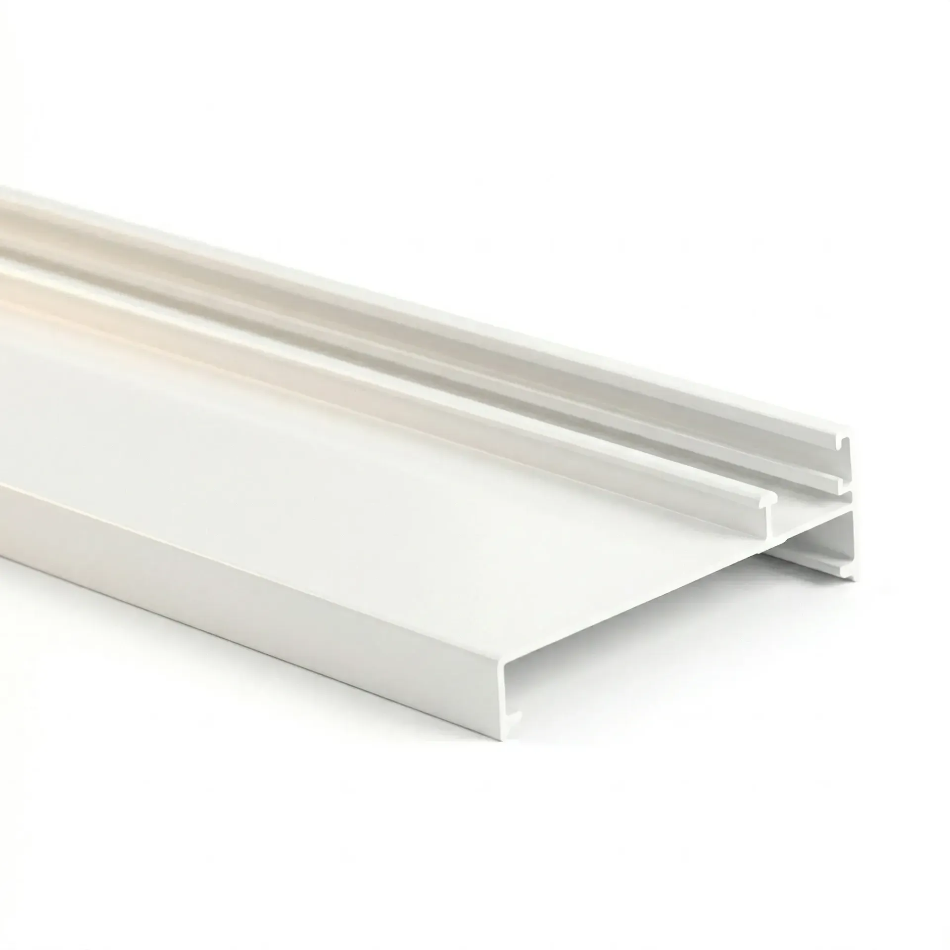 Riel 2" Blanco Por Metro