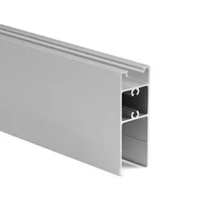 Zoclo de 2 venas para 3" Blanco Por Metro 