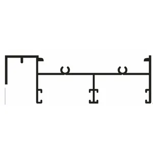 Chambrana con Mosquitero 2" Blanco Por Metro